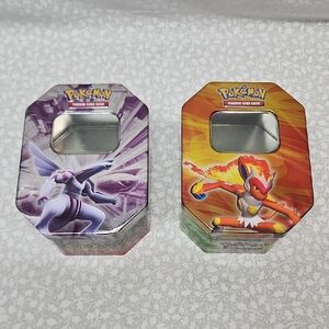 2007 2009 Pokemon Empty Collector's Tins